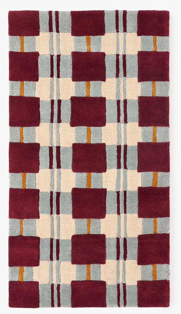 Handgetuft wollen vloerkleed Kimi