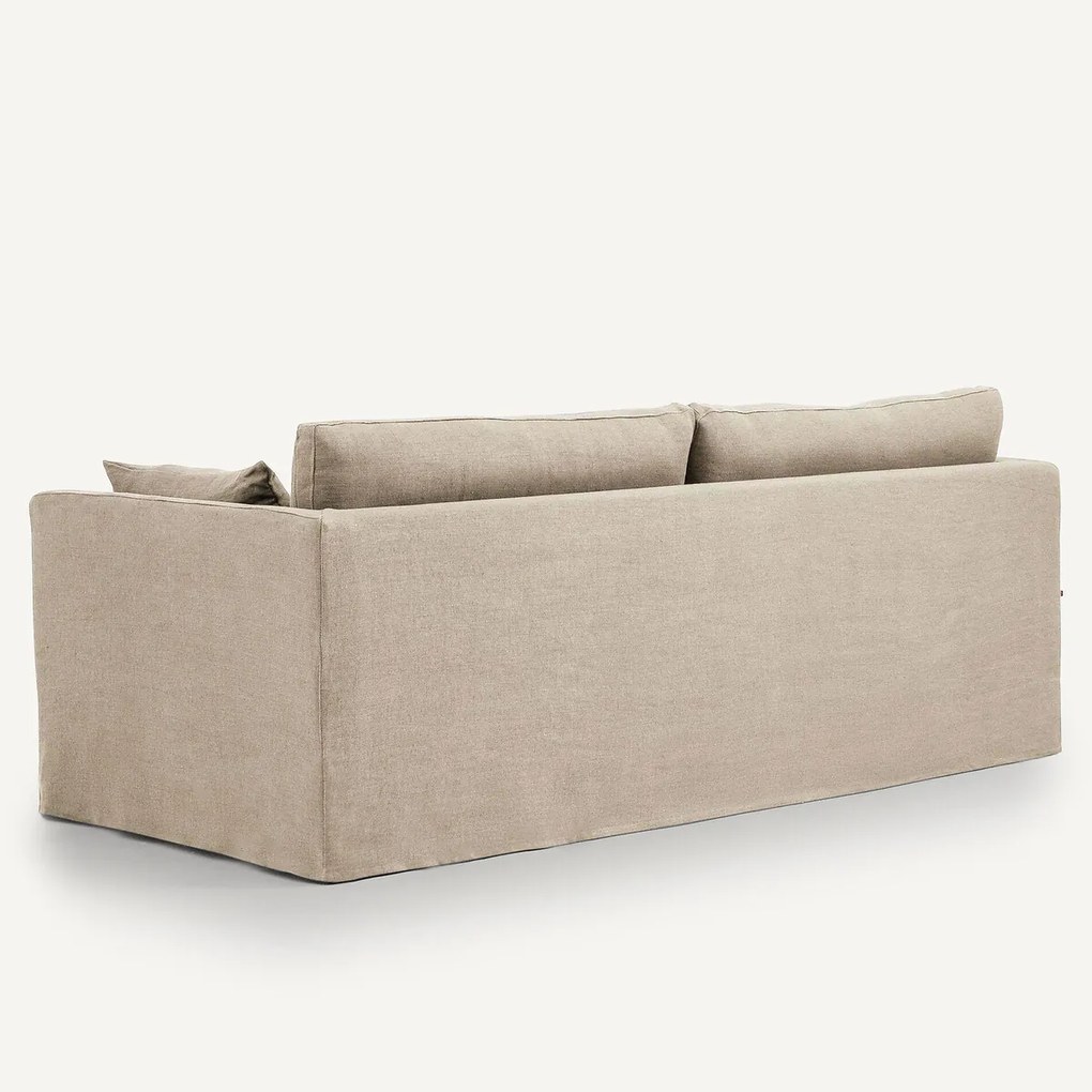 Bankhoes in dik stonewashed linnen, Neo Kinkajou