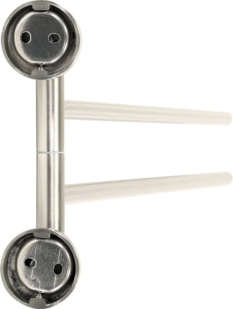 Plieger Vigo handdoekhouder 2 armig 45cm geborsteld chroom