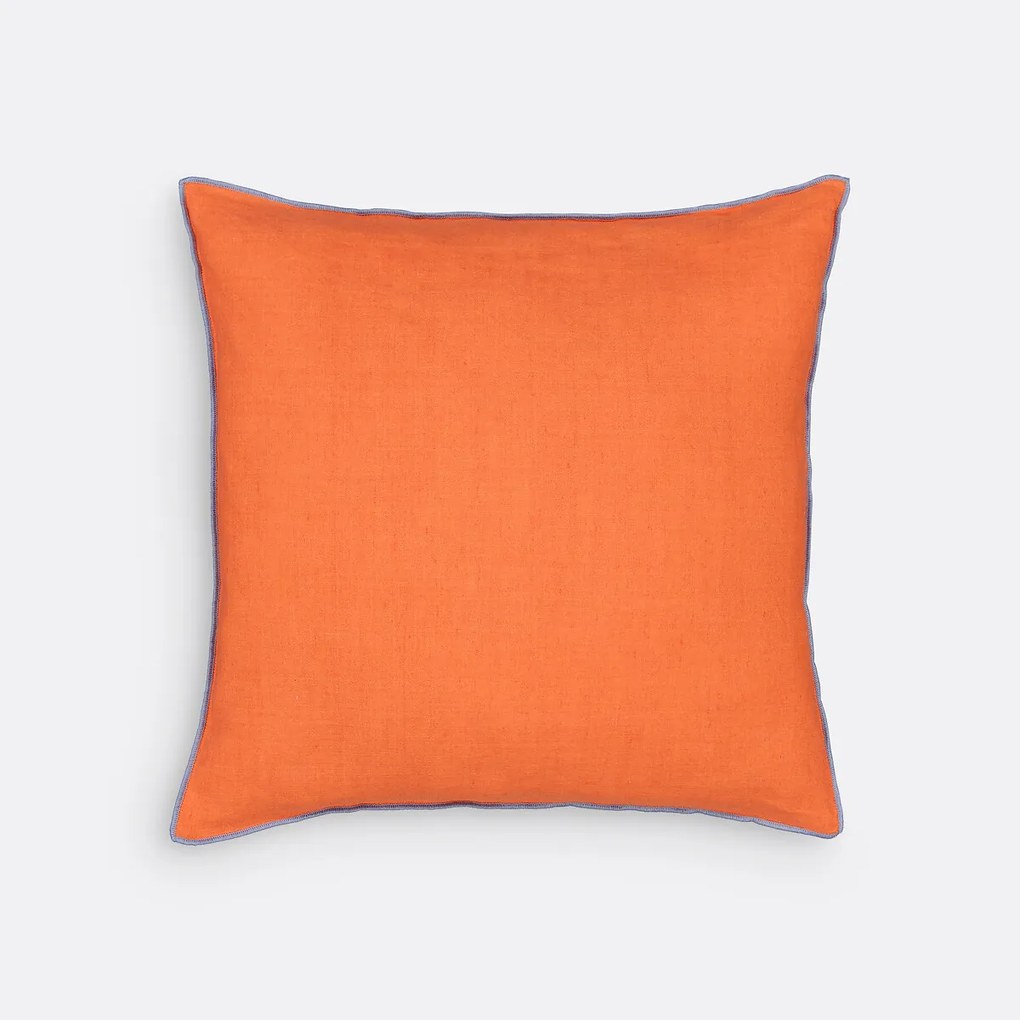 Effen kussenhoes in linnen/katoen, Warna