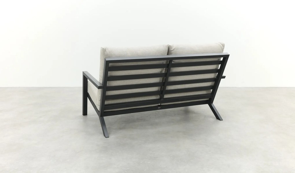 Boston/Mindo stoel - 2-zitsbank loungeset - 5-delig