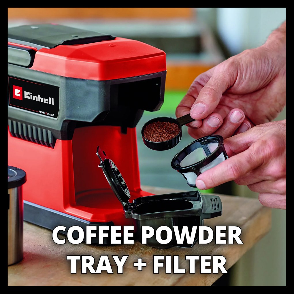 Einhell TE-CF 18 Li Accu koffiezetapparaat