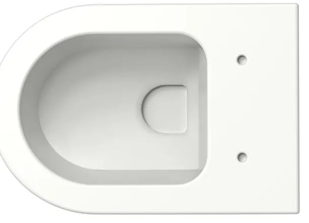 Xenz Gio randloos toilet 52cm met vortexspoeling wit mat