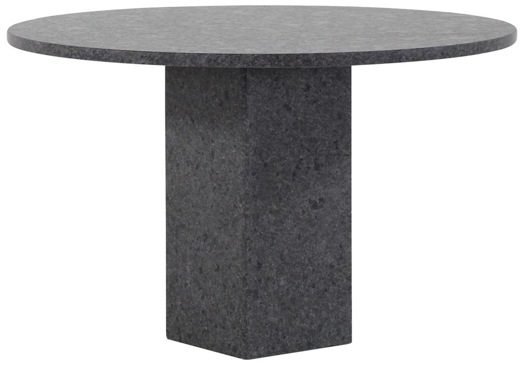 Tuinset Ronde Tuintafel 4 personen 120 cm Aluminium/Textileen Grijs  Hartman Royal