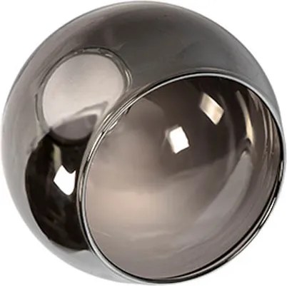 Smart spot zwart met smoke glas incl. Wifi P45 - Vidro