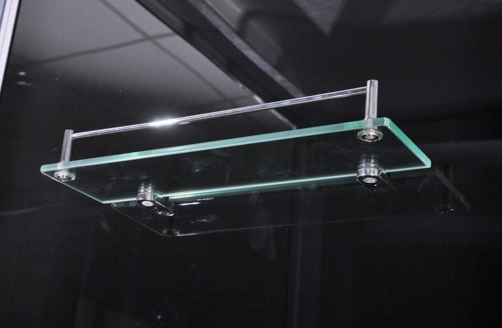 Badstuber New York complete douchecabine 160x90x215cm kitvrij chroom