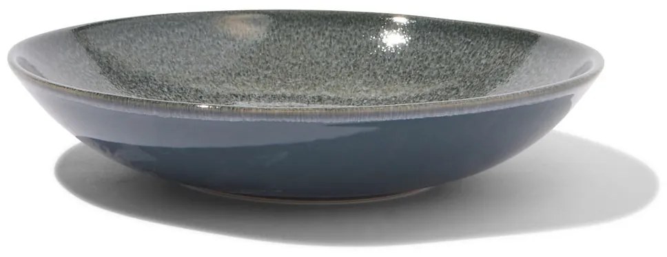 HEMA Diep Bord Ø23cm Porto Reactief Glazuur Zwart (zwart)