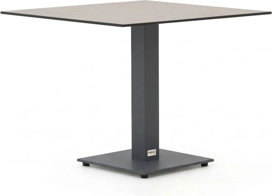 Tuin eettafel Forza  | Vierkant  | Tuintafel Kunststof | 80x80cm | 2 personen | Kees Smit Tuinmeubelen
