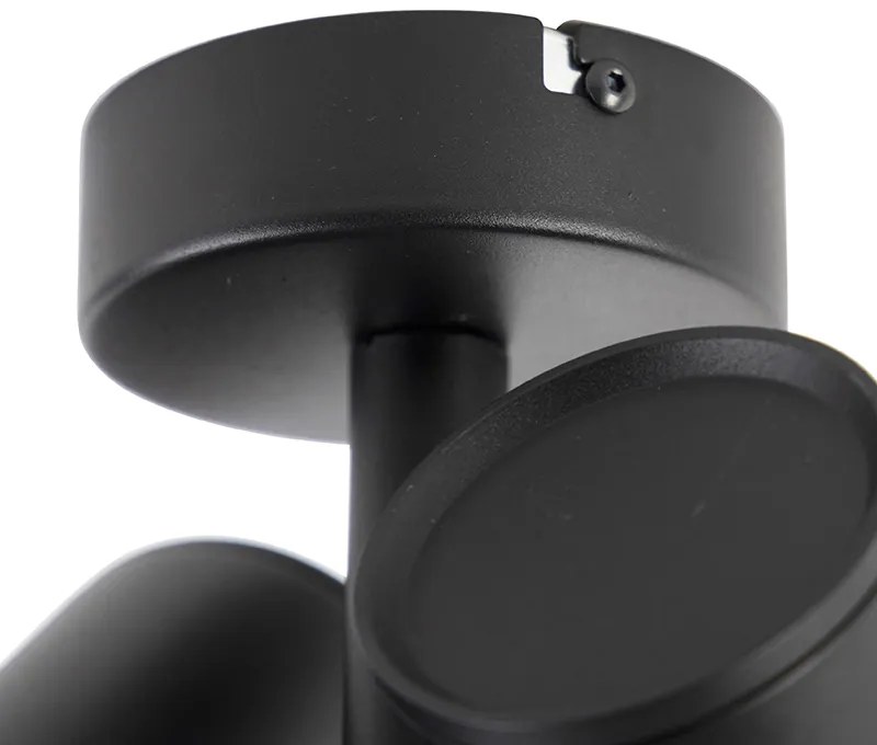 Smart spot zwart 2-lichts incl. Wifi GU10 - Scopio Honey