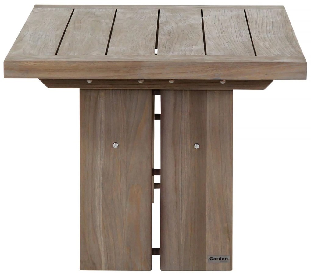 Hoek loungeset 7 personen Teak Old teak greywash Lifestyle Garden Furniture Seashore/Brighton