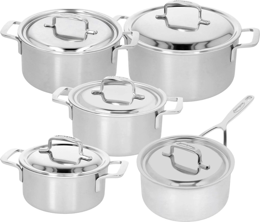 Demeyere 5-Plus Potten- en pannenset, 5-delig - 5-Plus - Demeyere