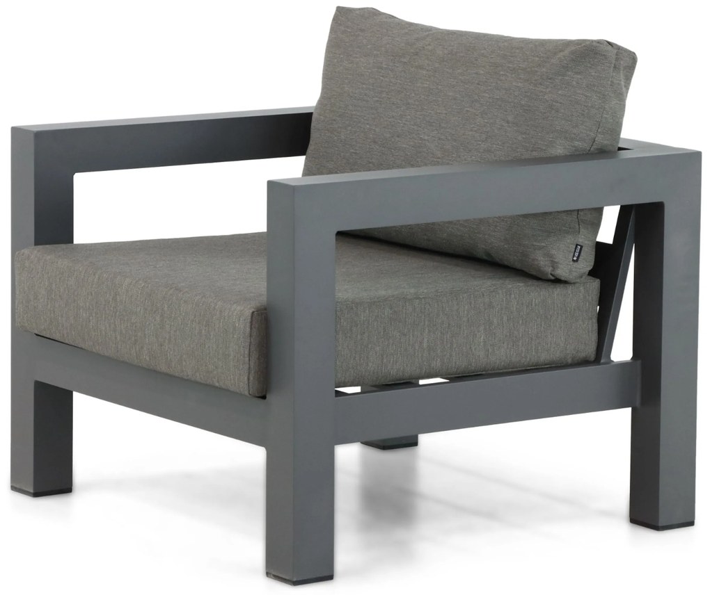 Tuinstoel Aluminium Grijs-antraciet Lifestyle Garden Furniture Luca