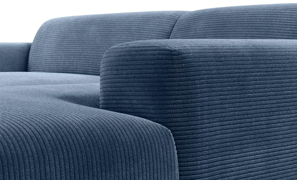Hoekbank Nina rechts ribstof | NADUVI Collection