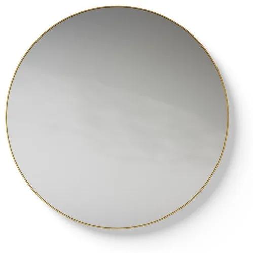 Looox Mirror collection Mirror Gold Line Round ronde spiegel - 80cm - mat goud SPGLR800