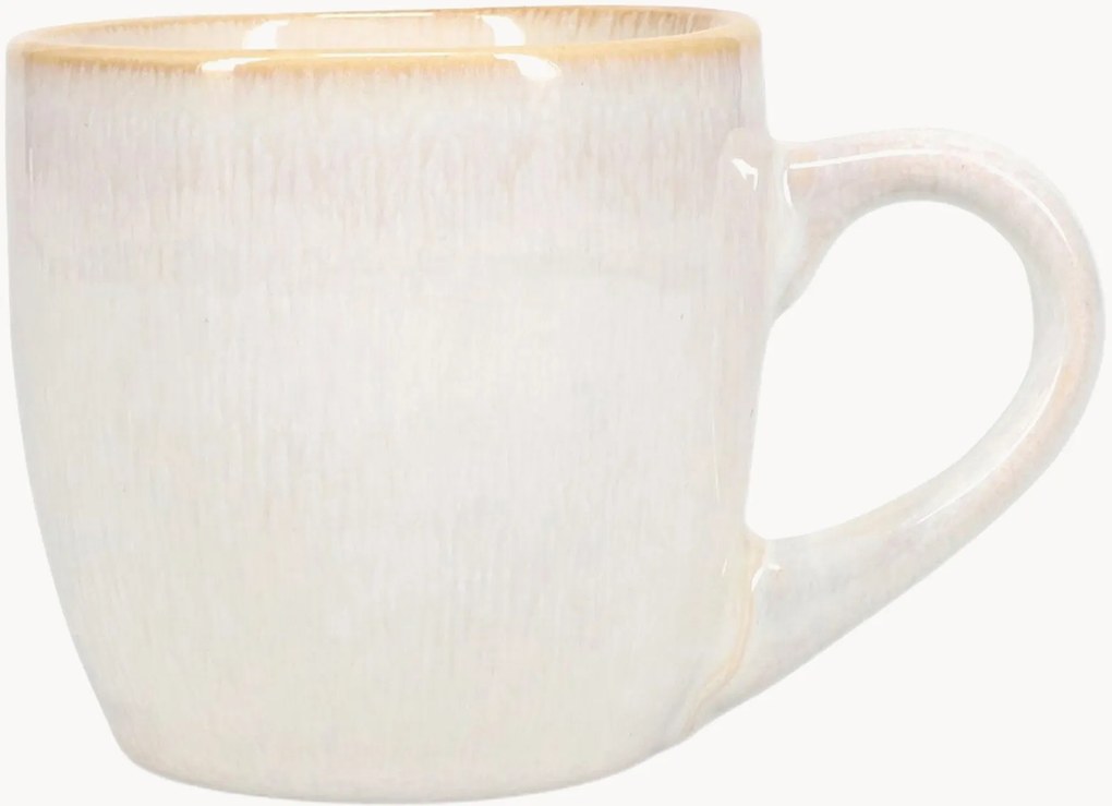 Theekopjes Artisan White, 4-delig