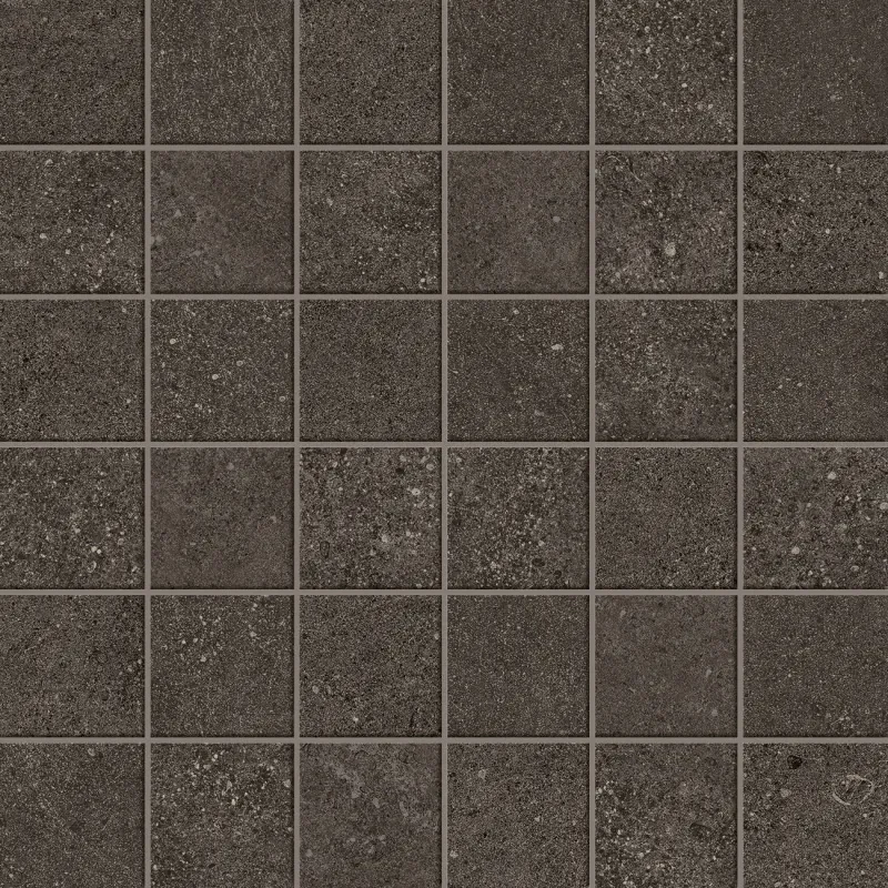Jabo Yacht mozaiek anthracite 5x5cm op net van 30x30cm