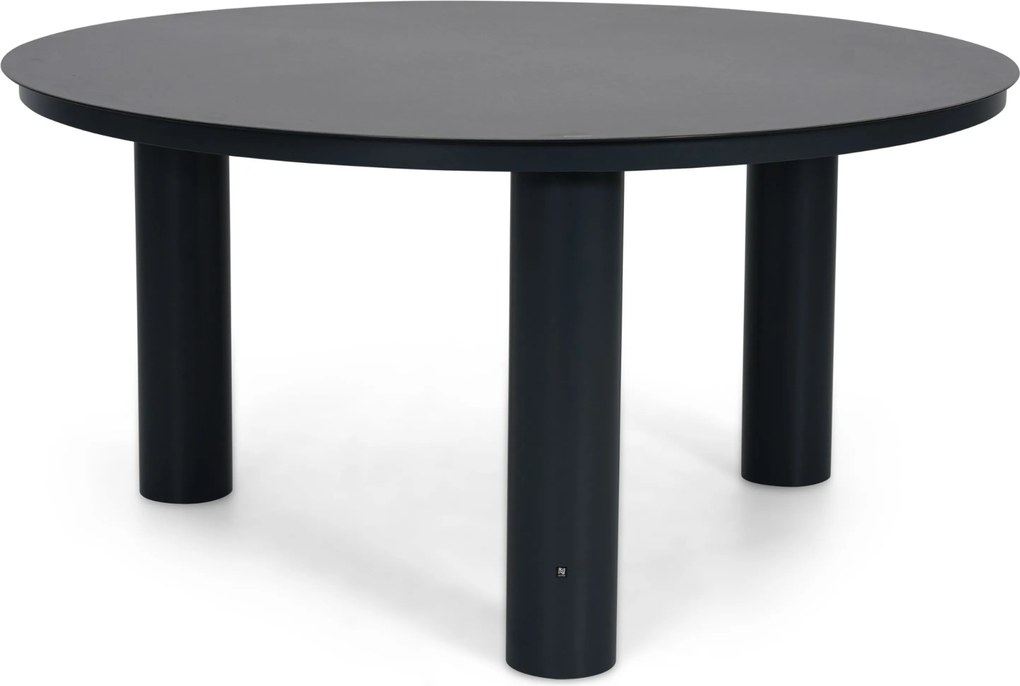 Dining Tuintafel rond 150 cm Grijs Arancia