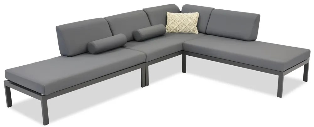 Tuinmeubelset Adrano 2-in-1 Garden Point antraciet