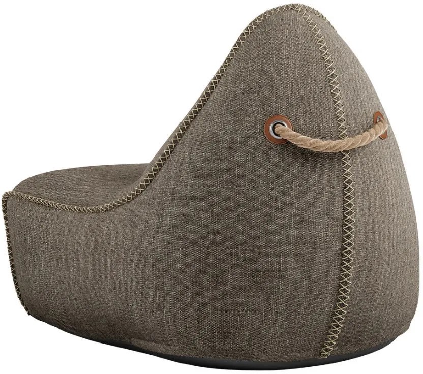 Cobana Lounge Chair & Pouf Outdoor - Bruin