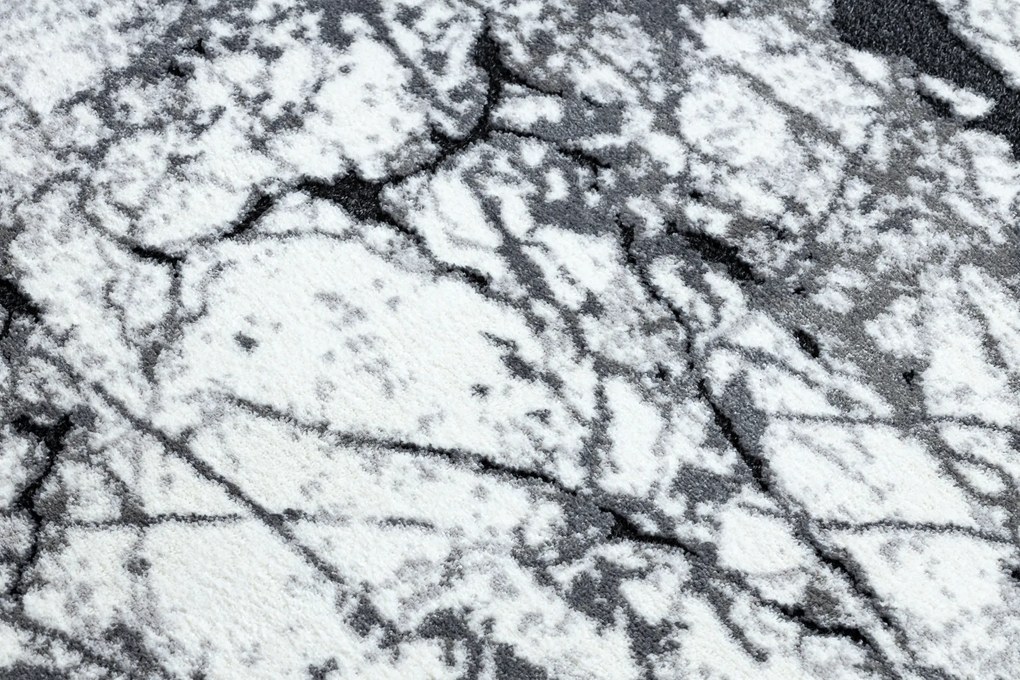 Tapijt modern COZY 8871 Marble, marmeren , - Structureel, twee poolhoogte , grijskleuring