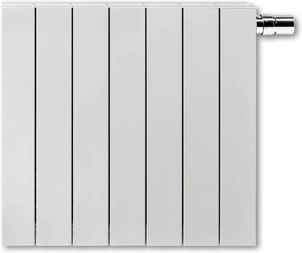 Zaros Horizontaal H100 radiator as=2367 60x165cm 2444W Wit Structuur
