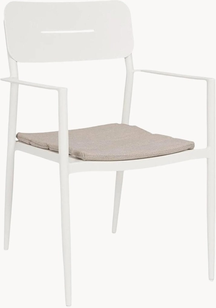 Tuin eetstoelen Nebula met armleuning, 4-delig