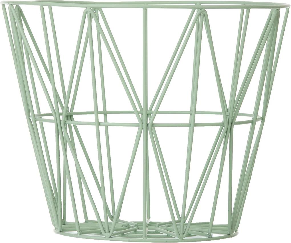 Ferm Living Wire Basket opbergmand groen medium