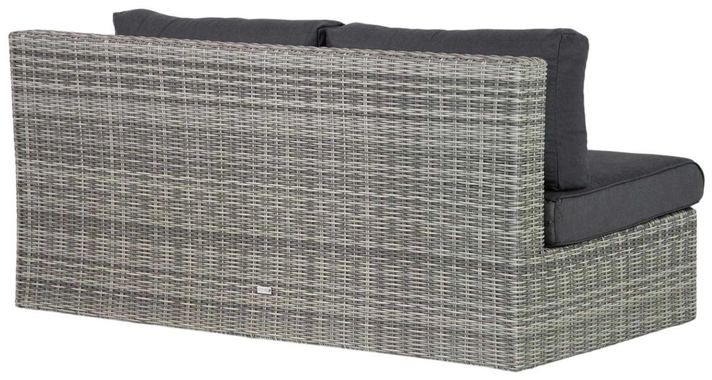 Dining Loungeset 5 personen Wicker Grijs Garden Collections Amico/Brighton