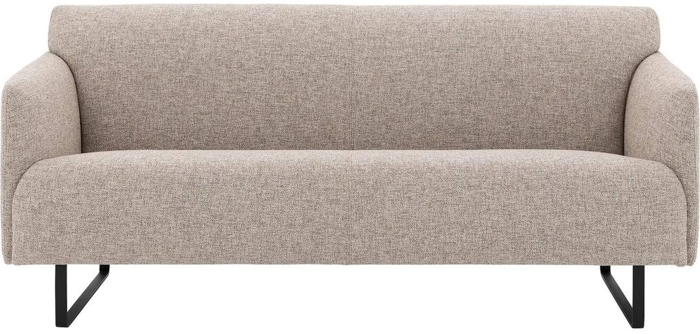 Goossens Excellent Bank Montreal beige, stof, 2-zits, modern design