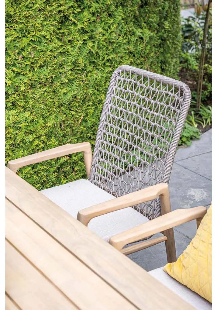 Garden Impressions Luando tuinset 7-delig - Tamako tuintafel 220x100 cm