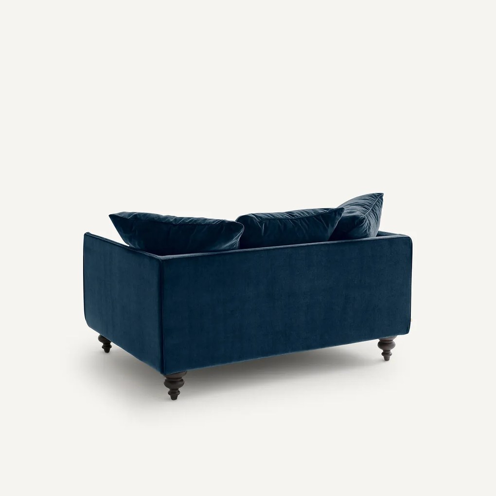 2-zits compact fluwelen zetel, Lazare