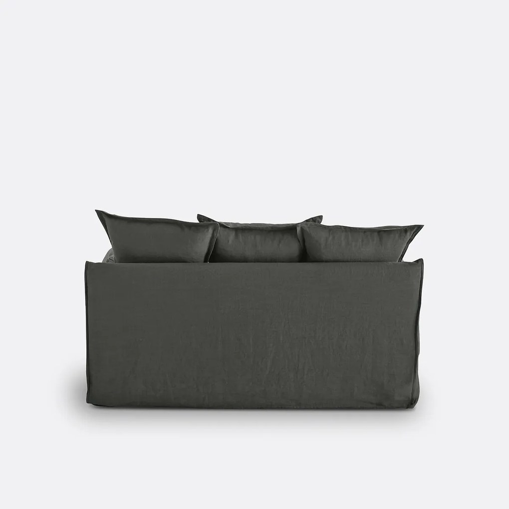 Bank 2-, 3-, 4- of 5-zits, in kreukellinnen, Odna