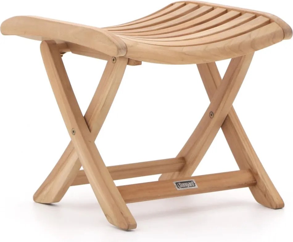 Voetenbank | Sunyard  Corby | Teakhout | Natural Teak | Kees Smit Tuinmeubelen
