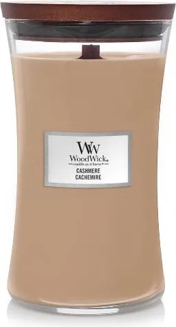 WoodWick geurkaars - Large Hourglass - Cashmere