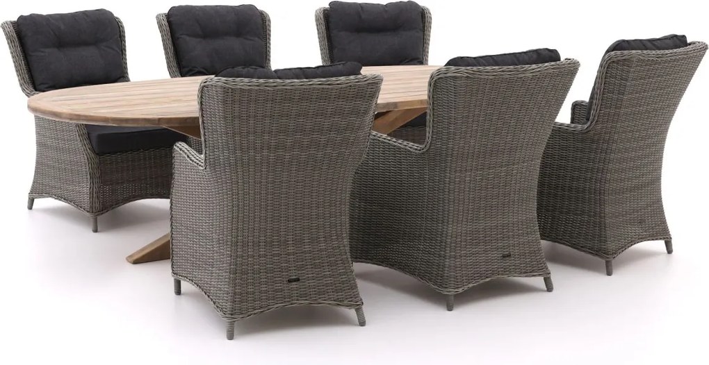 Tuinset Intenso  Milano | 6 personen   | 280x130cm | Kees Smit Tuinmeubelen