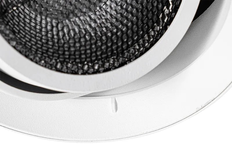 Moderne inbouwspot wit GU10 AR111 rond trimless - Oneon Honey Modern GU10 Binnenverlichting Lamp