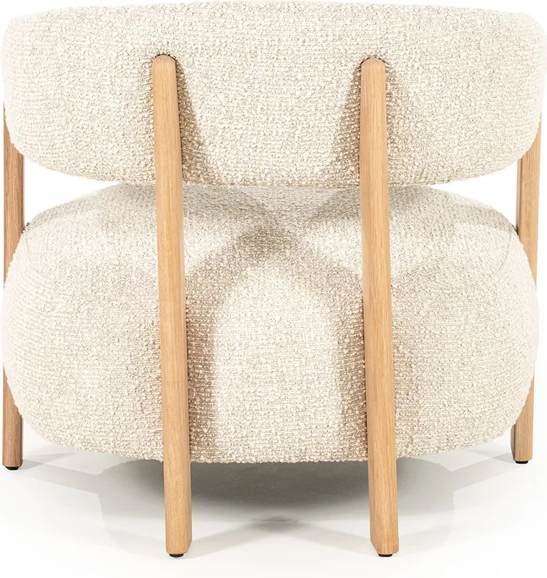 Armleuningstoel Boucle Beige
