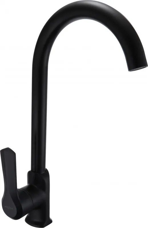 Mexen Sabre keukenkraan, zwart - 72190-70