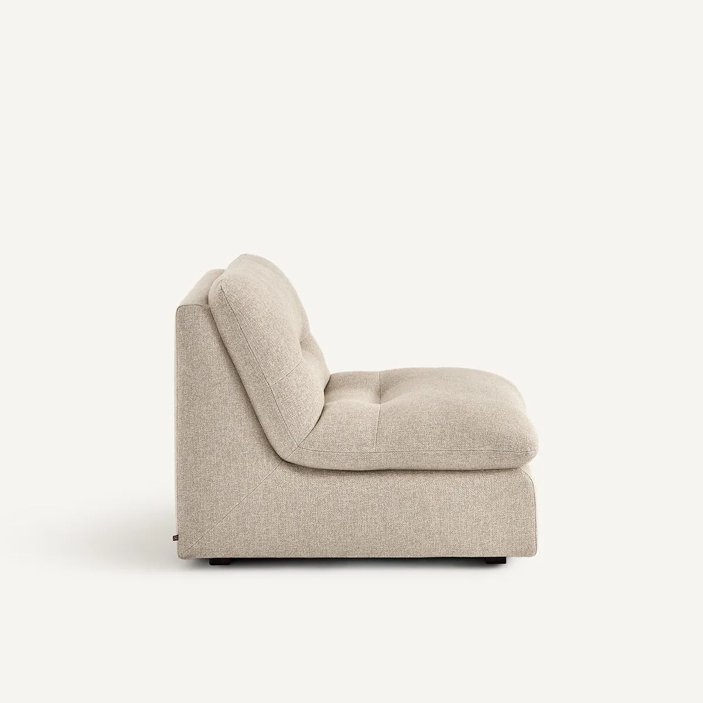 Modulaire loungestoel van katoenmix, Giuliano