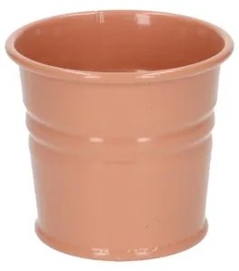 Bloempot, zink, terraroze,Ø7 cm