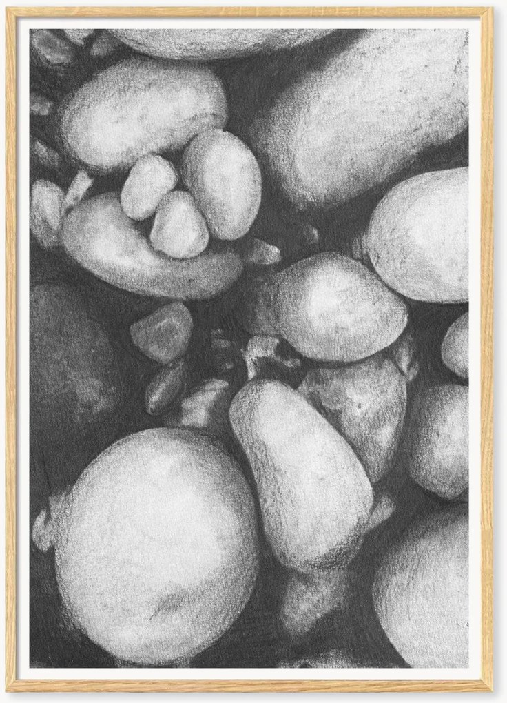 Poster Stones Under Water