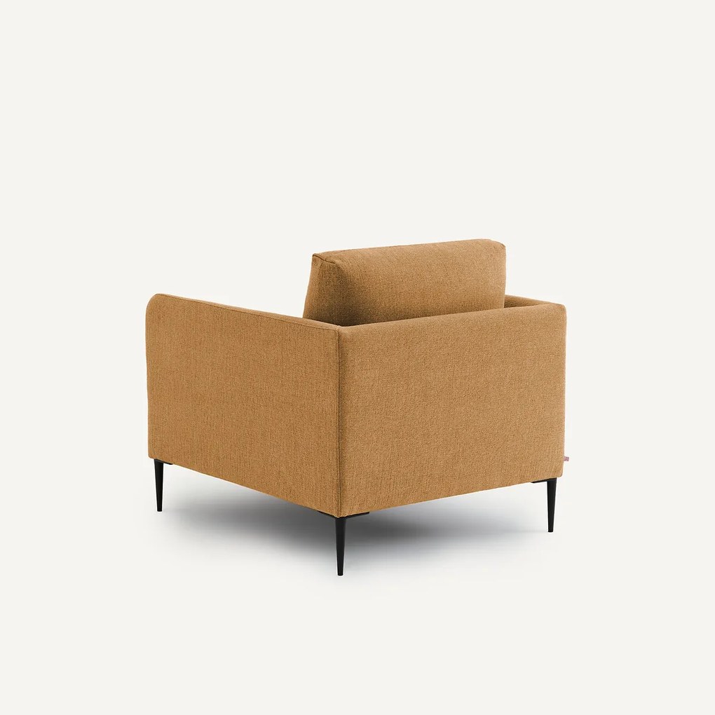 Fauteuil, van gerecycled chenille, OSCAR, ontwerp door Emmanuel Gallina