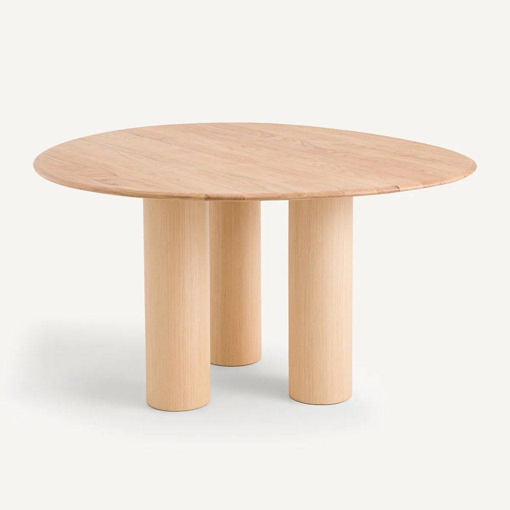 Tafel in eik, 6 personen, Brasero