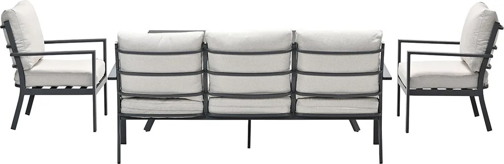 Garden Impressions Senja lounge dining set 4-delig - desert sand