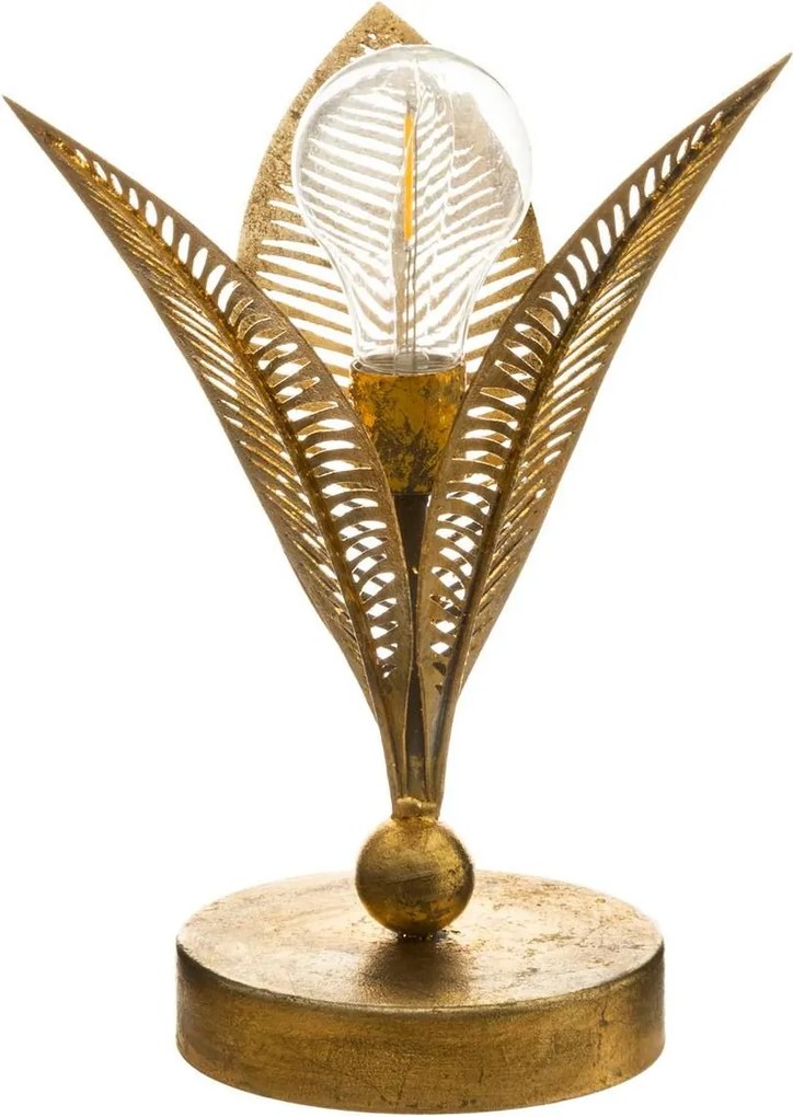 Atmosphera Tafellamp Leaf - Art Deco - H25 cm - Goud