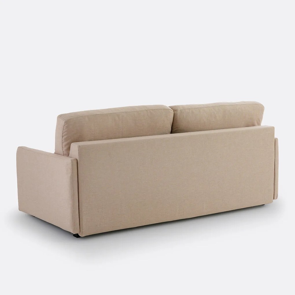 Bank-bed, mêlee polyester, mousse, Marta