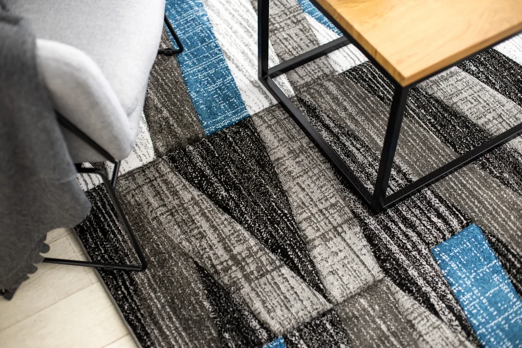 Tapijt ALTER Bax Strepen blauw