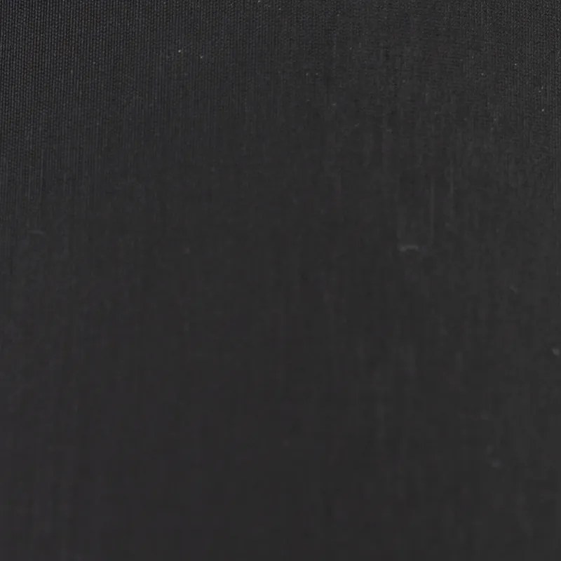 Katoenen lampenkap zwart rond 18/18/14