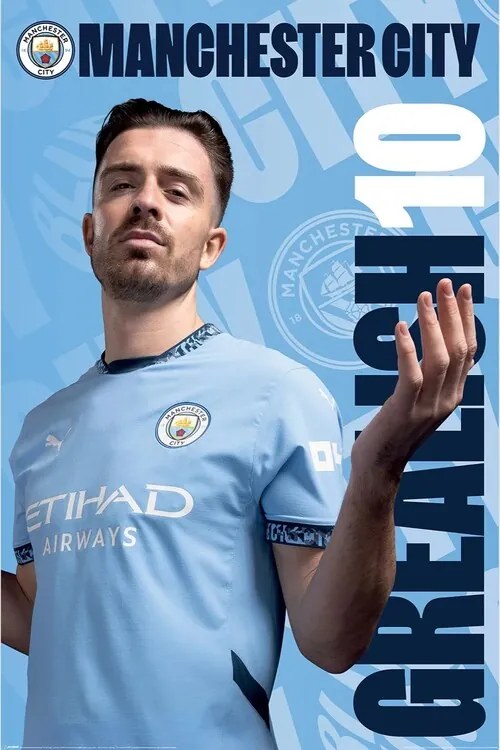 Poster Manchaster City - Grealish