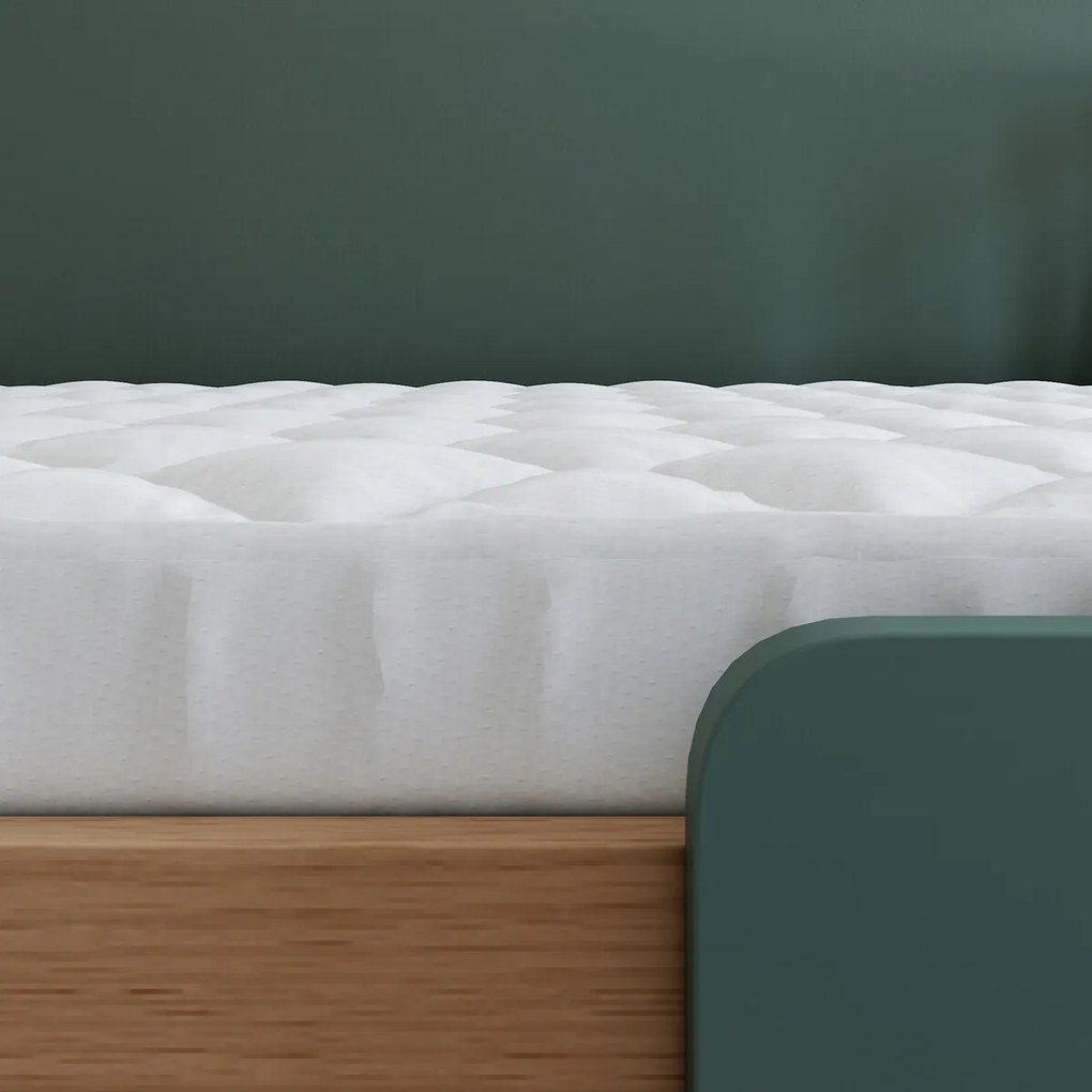 Matras in mousse in 2 delen, voor evolutief kinderbed